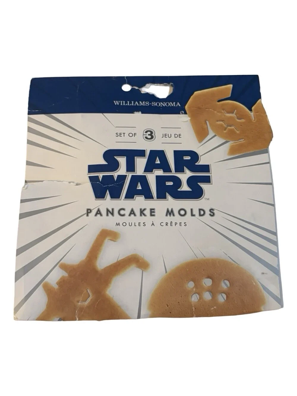Star Wars Pancake MOLDS Millennium Falcon Darth's TIE Fighter X Wing LFL 2010